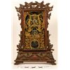 Image 1 : Clock - Seth Thomas Tabletop Clock in Fancy Hand Carved Wood Case – Antique!  (121681)