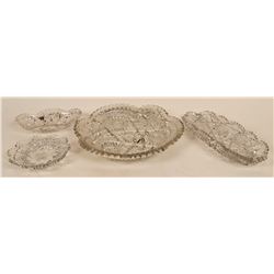 Cut Crystal Candy & Hors d'oeuvres Dishes (120915)