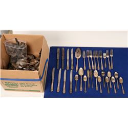 Horde of Silver Plated Flatware (120910)