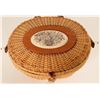 Image 2 : Woven Sewing Basket and Woven Bottle  (109763)