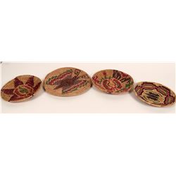 Mexican Baskets - Vintage! (Lot of 4) (120977)