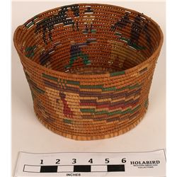 Vintage Mexican Basket (120978)