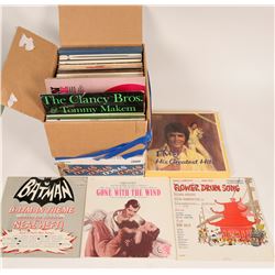Box of Record Albums (121122)