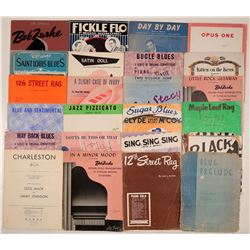 Jazz and Blues Sheet Music Folio (108815)