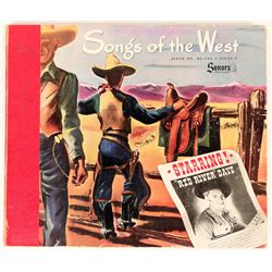 Songs of the West 78 RPM Album  (120862)