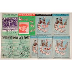 Vintage Children's Sheet Music  (108822)