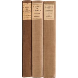 Horseracing History in America: Three Volumes (110889)