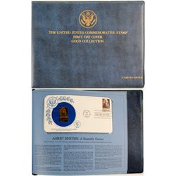 US Commemorative Stamp Covers - Gold Collection  (79558)