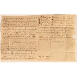 1825 Madeira Stampless Cover About Wine (113634)