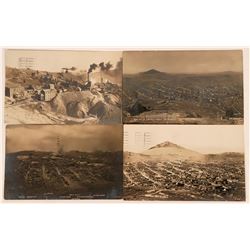 Three Cripple Creek RP Birdseye Views & A Real Photo of Ajax Mine and Mill (118520)
