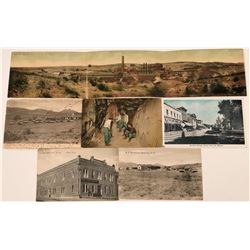 Silver City, New Mexico Including A Tri-fold Postcards (6)  (118473)