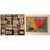 Image 2 : Vintage Patriotic Postcards (18) and 7 Maps  (118922)