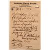 Image 1 : Aurora Drug Store Prescription Slip  (113394)