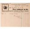 Image 1 : Kelly & Co., Pioneer Soda Works, Billhead  (113607)