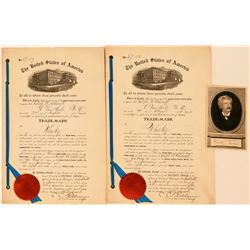 Mark Twain Whisky Trademark Patents  (113208)