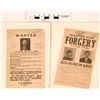 Image 1 : Wanted Posters- Jumping Bond and Forgery (2)  (120657)