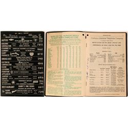 Mono & Inyo Counties Phone Book  (113488)