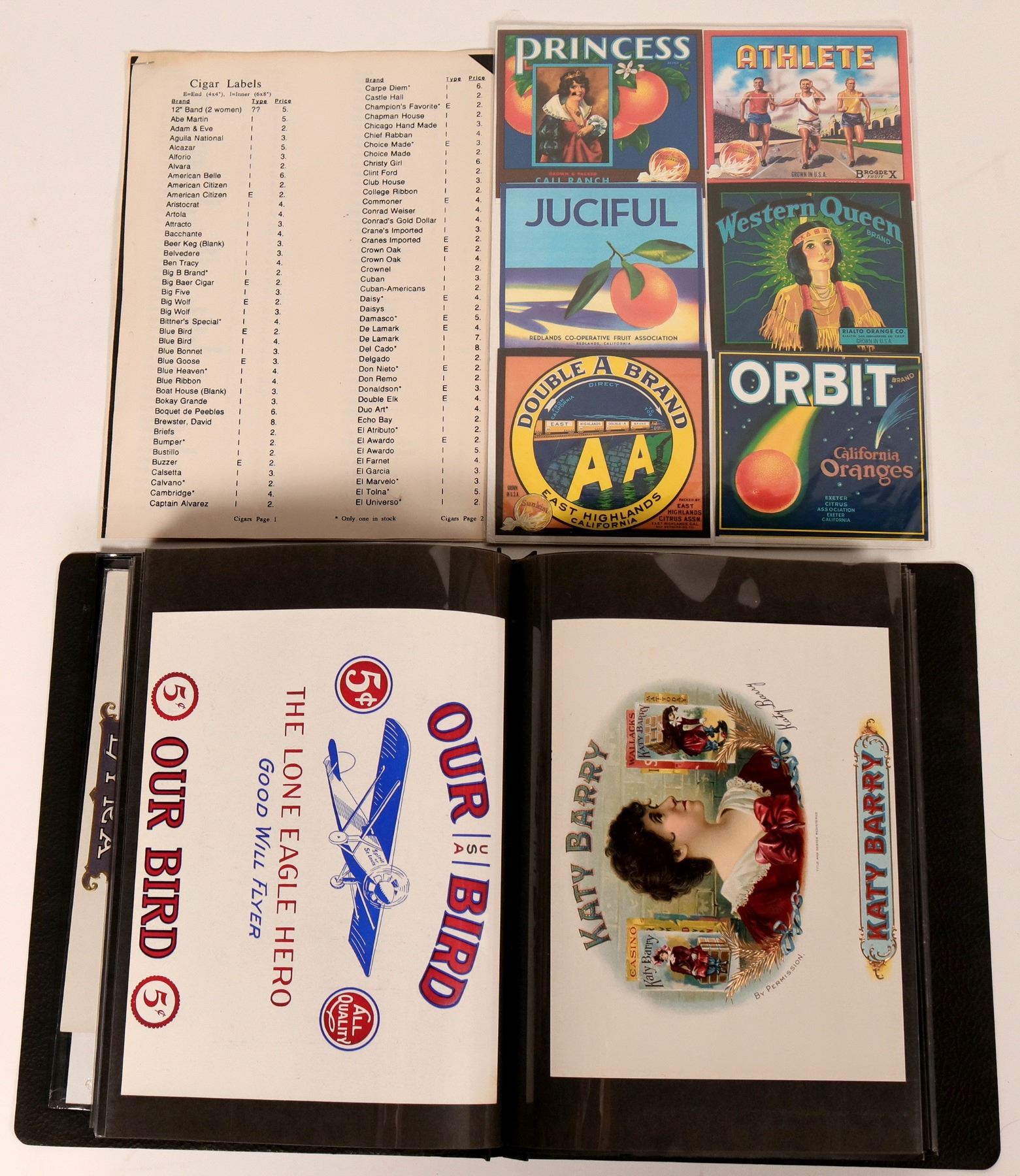 mostly cuban cigar labels 121124 holabird western americana collections