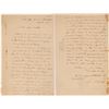 Image 1 : Henri Martin Signed Letter  (106482)