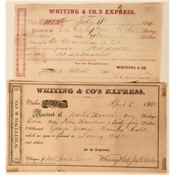 Whiting & Co.'s Express Receipts  (113539)