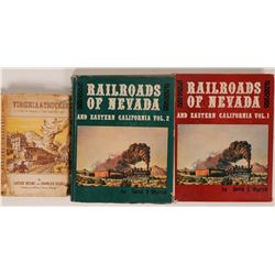 A Trio of Nevada Railroad Books  (121290)