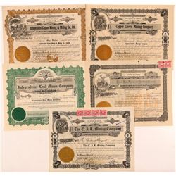 Mullan, ID Mining Stocks (5)  (108166)