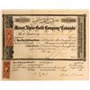 Image 1 : Mount Alpine Gold Co. of Colorado  (110842)