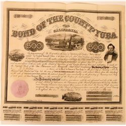 Yuba County RR Bond Cert  (120892)