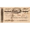 Image 1 : Weaverville & Shasta Wagon Road Company Stock Certificate  (107812)