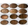 Image 1 : Chicago Worlds Fair Elongated Pennies  (121382)