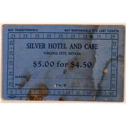 Silver Hotel & Cafe Scrip  (113479)