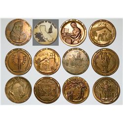 California Mission Medal Collection  (121347)