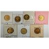 Image 2 : $5 Liberty Series Spiel Marke Type Set  (121463)