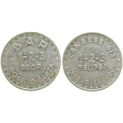 Bar 1-2-3 Brothel Token  (104580)