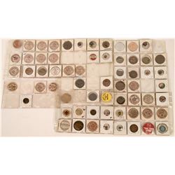 Miscellaneous Fraternal Tokens, Medals and Pinbacks  (118263)