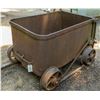 Image 2 : Antique End Dump Ore Car, Spoked Wheels with track  (122714)