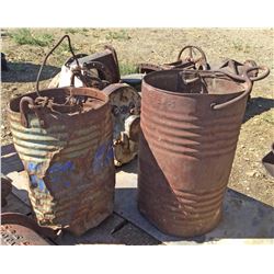 Carbide Can Ore Buckets  (119439)