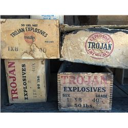 Trojan Powder Boxes (4)  (122155)