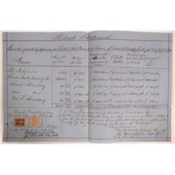 Lincoln County Mines Report, 2nd Q, 1874  (110190)