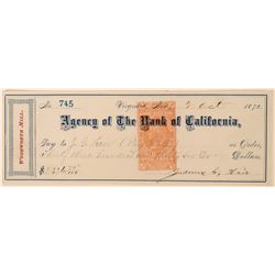 Woodworth Mill Check Issued to James Fair from James Fair  (113541)