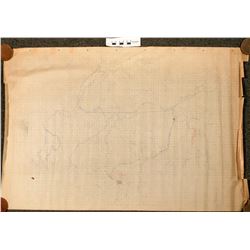 Mine Maps from Coal Creek Mine and others owned by Oregon Improvement Co., 1884-1885  (121534)