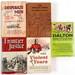 Western Outlaw Books (5)  (109554)