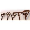 Image 2 : Branding Iron Set, Numbers 6 7 8 9 and Bar  (110575)