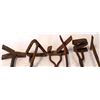 Image 2 : Branding Iron Set, Triangle J N X Y Bar  (110572)
