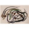 Image 1 : Nice Set of Montana Agate Bolo Ties  (110280)