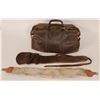 Image 2 : Black Leather Chaps, Rifle Scabbard, Leather Bag  (109802)