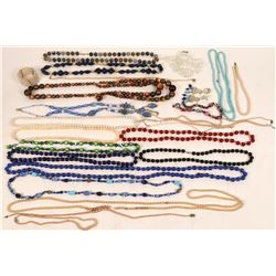 Variety of Beaded Necklaces  (121221)