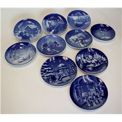 Christmas Plate Collection (10)  (110789)