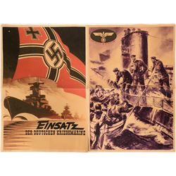 Boat Themed German Propaganda Posters, WW2 (2)  (110629)