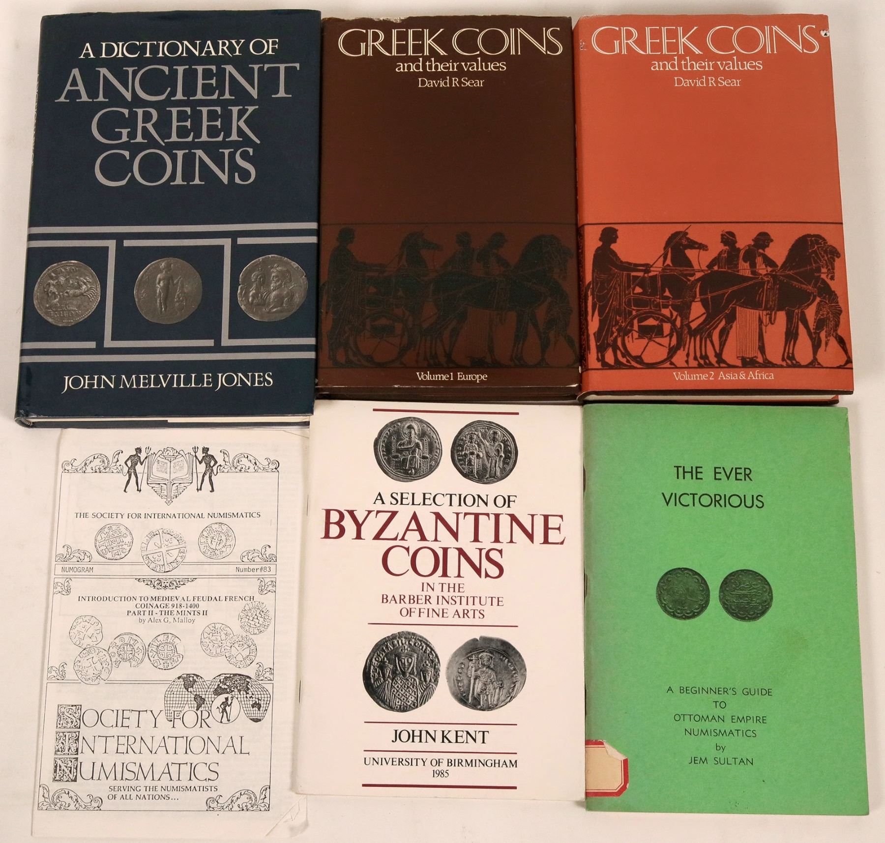 Ancient Greek Coins Reference Books (118972)